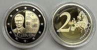 Luxemburg PP 1 x 2 Euro sofort lieferbar!  2023- 2022  RAR! Sondermünze 1 x 2 Euro 2023 - 2022, 50 Jahre Flagge!geringe Auflage,  Proof  lose in ...