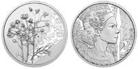 10 Euro 2023 Österreich Die Kamille - Serie: 5. von 7 -   Sprache der Blumen - Kapsel & Zertifikat &Etui PP