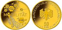 Deutschland 50 Euro<br> 7,78g<br> fein<br> 22,00 mm Ø Dt. Handwerk "Mobilität"<br> <b> Prägestätte A</b> / <b> Ausgabe 2/5 </b> -