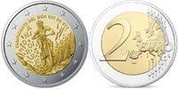 Andorra 2 Euro 2024 Mountainbike Weltmeisterschaft BU (MS65-70) im Blister /  Coincard