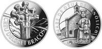 Andorra 2 x 1,25 Euro   4. Serie 2 x 1,25 Euro 2024 Siebenarmiges Kreuz / Maria von Canolich - 4. Set BU Kupfer-Nickel SONDERANGEBOT !!!