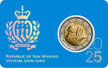 San Marino 2 Euro 2025 Coincard, 2025 * mit 2 Euro Kursmünze, Nr. 10 stg... 13.86 £  +  41.61 £ shipping