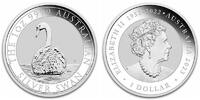Australien 1 $ 2023 Schwan - 1 oz.,  7.Ausgabe der neuen Serie, (70.Jubi... 60.51 £  +  48.55 £ shipping