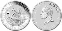 Australien 1 $ 2024 Schwan - 1 oz.,  8.Ausgabe der neuen Serie, (zum 1.M... 55.31 £  +  48.55 £ shipping