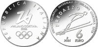 Italien   SOMMERANGEBOT! 6 &euro;uro 31,10g fein 38,61 mm &Oslash; 2025 Olymp. Winte... 128.80 &pound;  +  48.09 &pound; shipping