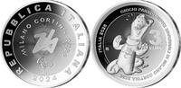 Italien   SOMMERANGEBOT! 3 &euro;uro 31,10g fein 38,61 mm &Oslash; 2024 Olymp.Winter... 120.21 &pound;  +  48.09 &pound; shipping
