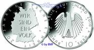 Deutschland 10 Euro 20 Jahre Deutsche Einheit<br>4. Ausg. in 2010 -