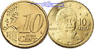 Griechenland 10 Cent Kursmünze, 10 Cent -