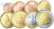 Italien 1 Cent -2 Euro, 3,88 Kursmünzen, kompl. Satz 2009 * -