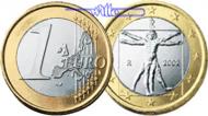 Italien 1 Euro Kursmünze, 1 Euro -