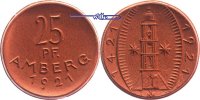 Amberg, Steinzeug, Böttger, Porzellan 25 Pf. -