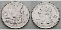 USA 1/4 $ Arizona D - Kupfer-Nickel - -
