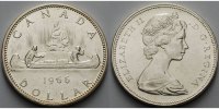 Kanada 1 $ Kanu, Archivbild -