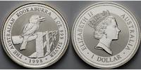 Australien 1 $ 1998 Kookaburra stgl 171.73 &pound;  +  48.09 &pound; shipping