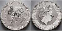 Australien 10 $,<b>10 oz.</b> Jahr des Hahns / Chines. Tierkreiszeichen 2005 -