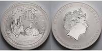 Australien 10 $,<b>10 oz.</b> Jahr des Hasen / Chines. Tierkreiszeichen 2011 <b>-NEUE SERIE</b> Lunar II -