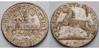 Braunschweig Lüneburg 1/6 Rössl. Taler Carl I. 1735-1780, Linie Wolfenbüttel, -