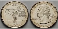 USA 1/4 $ Pennsylvania P - Kupfer-Nickel - -
