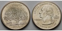 USA 1/4 $ Connecticut P - Kupfer-Nickel - -