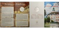Österreich 10 Euro Schloss Ambras, ( Schlösser ) -