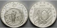 Italien 10 Euro Europa Frieden / Europaprogramm, inkl. Kapsel & Zertifikat & Etui -