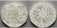Österreich 5 Euro Europahymne-Beethoven / Europaprogramm -