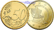 Zypern 50 Cent Kursmünze, 50 Cent -