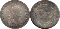 United States USA 1800 Draped Bust Silver Dollar $1 Wide Date NGC AU-53 Durango Collection Dollar 1800 AU-53