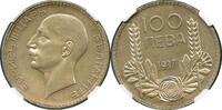 BULGARIA 100L 1937 Kingdom of Bulgaria silver 100 Lev NGC MS 62 140.30 &pound;  +  37.33 &pound; shipping