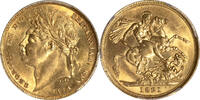 Great Britain Sovereign 1821 Great Britain 1821 George IV Gold Sovereign... 4,281.54 £  +  96.76 £ shipping