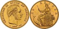 DENMARK 20K 1900 HC VBP Christian IX GOLD 20 Kroner One Year Issue NGC M... 1,103.94 &pound;  +  51.65 &pound; shipping