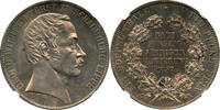 GERMANY Double Taler 1857B Georg Wilhelm SCHAUMBURG-LIPPE one-year issue... 959.95 &pound;  +  51.65 &pound; shipping