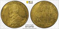 Romania 50 Lei King Carol I, 40th Anniversary of reign Brussels Mint -