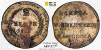 Zamosc 2 Zlote 1813 Zamosc Duchy of Warsaw RARE siege issue PCGS Gold Sh... 3,401.64 &pound;  +  98.23 &pound; shipping