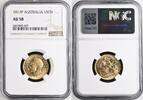 AUSTRALIA 1SOV 1917P George V Full Sovereign Gold Perth Mint NGC AU 58