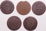 German States (lot) Pfennig - Heller - 1/4 kreuzer 1819-1822 VF-EF