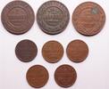 Russia (lot) Nicholas II 1/2 Kopeck - 2 Kopecks 1896-1916 