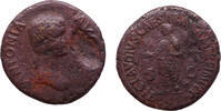 Roman Empire Antonia Minor , Augusta dupondius 42-54 AD s+-ss