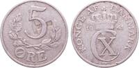 German occupation - Denmark 5 Ore 1941 Christian X - Countermarked ss-ss+ 51.58 £  +  21.67 £ shipping