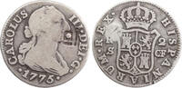 Cuba 2 real 1841 Countermark Lattice on Seville 2 real host ss- 190.69 £  +  21.67 £ shipping