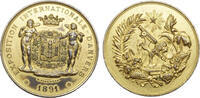 Belgium - Antwerpen (Anvers) Vergoldete Bronzemedaille 1891 Exposition i... 143.05 £  +  21.67 £ shipping