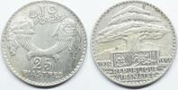 Lebanon 25 piastres 1936 EF