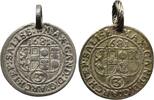 Archbishopric of Salzburg 3 kreuzer (2x) 1681 Max Gandolf von Kuenburg ss+ 55.01 &pound;  +  8.46 &pound; shipping