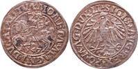 Lituanie. 1/2 gros Lithuania Grand Duchy 1/2 Grosz 1547 Vilnius Sigismund II Augustus - half groat polgrosz pusgrašis - knight Vytis - Kopicki 3239 -