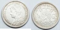 Nederland 1/2 gulden 1919 Wilhelmina EF/EF+