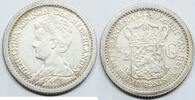 Nederland 1/2 gulden 1910 Wilhelmina EF