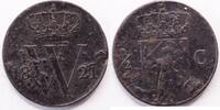 Nederland, Koninkrijk 1/2 cent 1821 Utrecht, Willem I VF