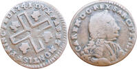 Italian States, Sardegna (Sardinia) Cagliarese 1741 Carlo Emanuele III F-VF