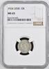 Russia - Rusland - USSR 10K 1924 USSR - very rare condition NGC MS 65