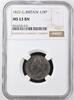 G.BRITAIN 1/4P 1822 George IV NGC MS 63 BN